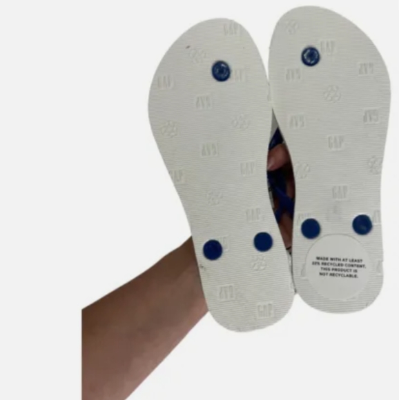 Gap Women's Multi Stripe Flip Flop sz 7 - Picture 5 of 5